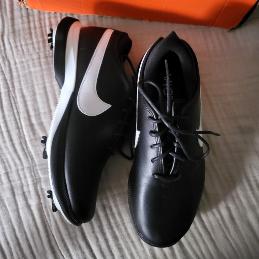 Nike Air Zoom Golf Victory Tour 2 Women 7.5 Black White 022025 - Picture 2 of 8
